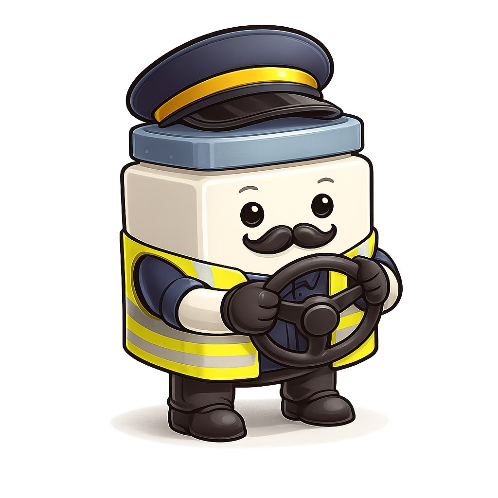 TUW keg mascot