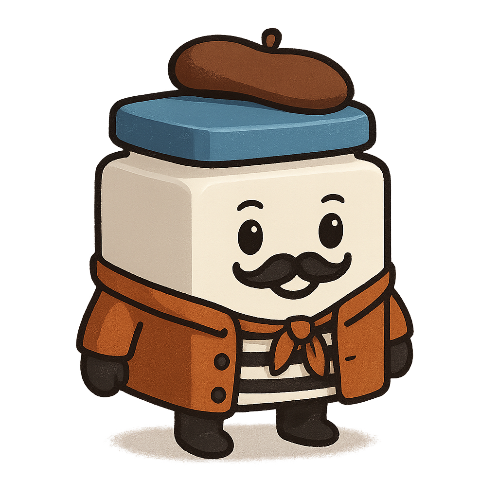 TUW keg character