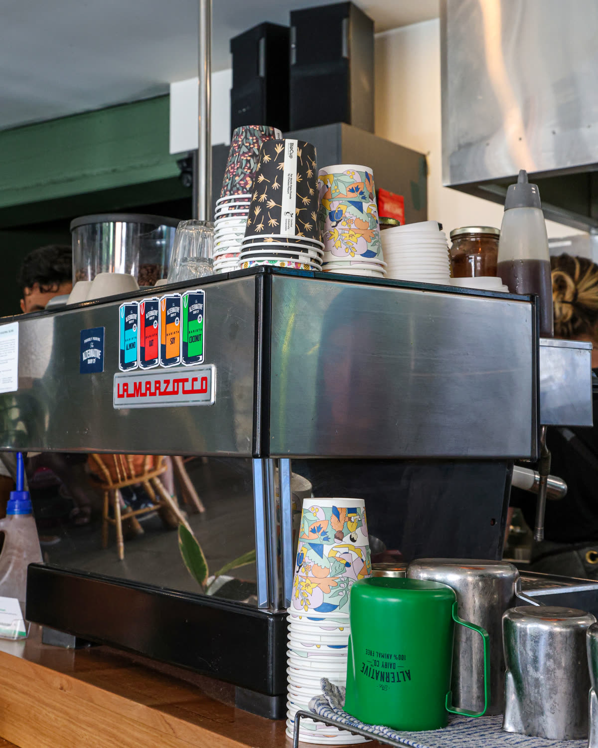 Professional café setup — Earthy Eats